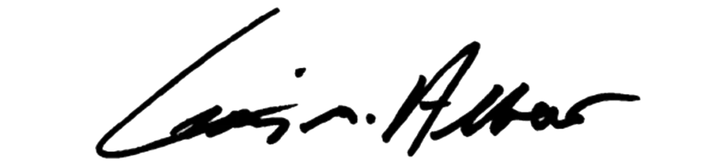 Signature of Craig Albert
